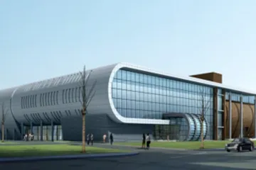 Commercial exhibition center