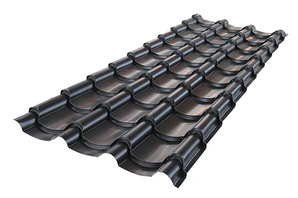 Antique-Style Color-Coated Steel Roofing Tiles