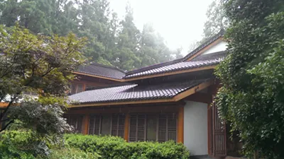 Antique-Style Color-Coated Steel Roofing Tiles