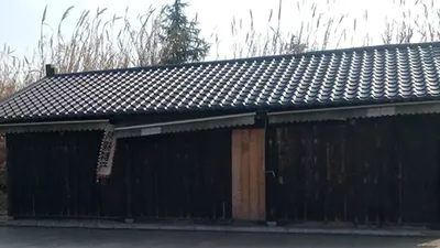 Antique-Style Color-Coated Steel Roofing Tiles