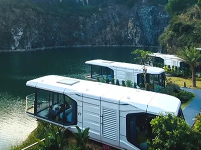 Prefabricated Space Capsule Houses