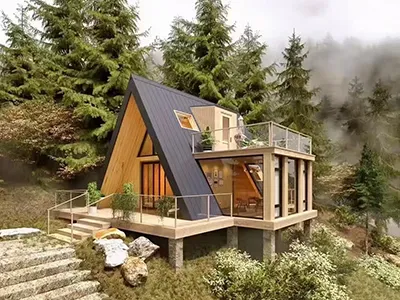 Prefabricated Holiday Lodges